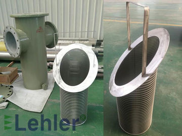 Le nettoyage d'individu LFB-260 automatique filtre le type en acier de seau a bridé connexion