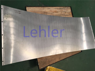 Ouverture à haute précision de pulpe/d'industrie du papier de tamis de courbure de l'écran 710*1727mm de fente