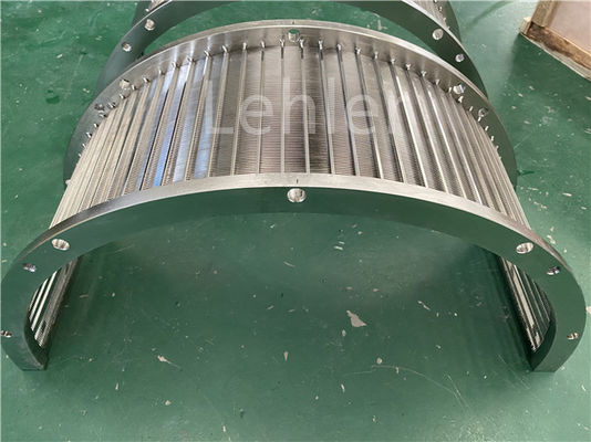 Écran de fil de cale de plat de tamis pour l'asséchage vertical de moulin de sable