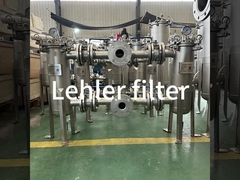 Filtre à résine à débit vertical en acier inoxydable à diamètre intérieur de 80 mm